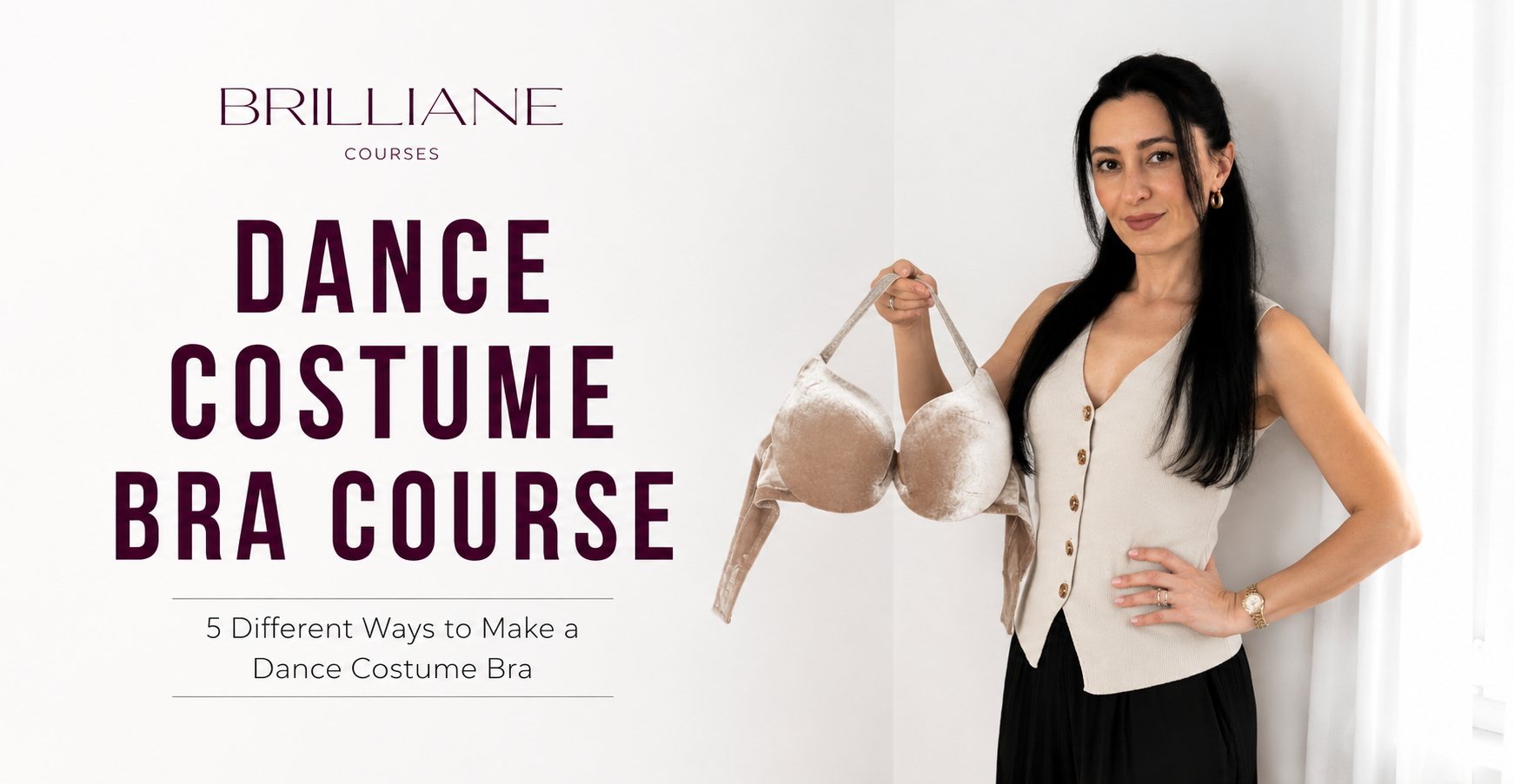 DANCE COSTUME BRA COURSE